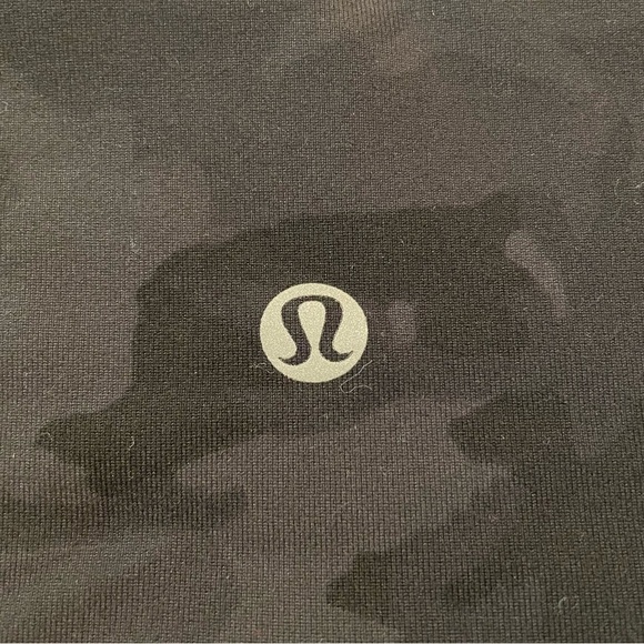 Lululemon Wunder Under Crop Leggings 21" Incognito Camo Multi Grey 6 W6AROS - Picture 5 of 9